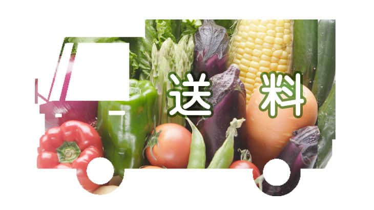 食材宅配会社の送料