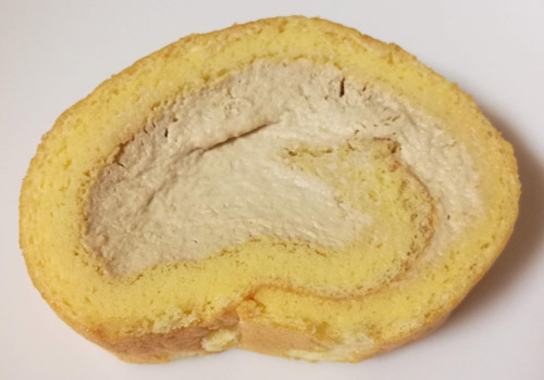 noshのロールケーキ、キャラメル味