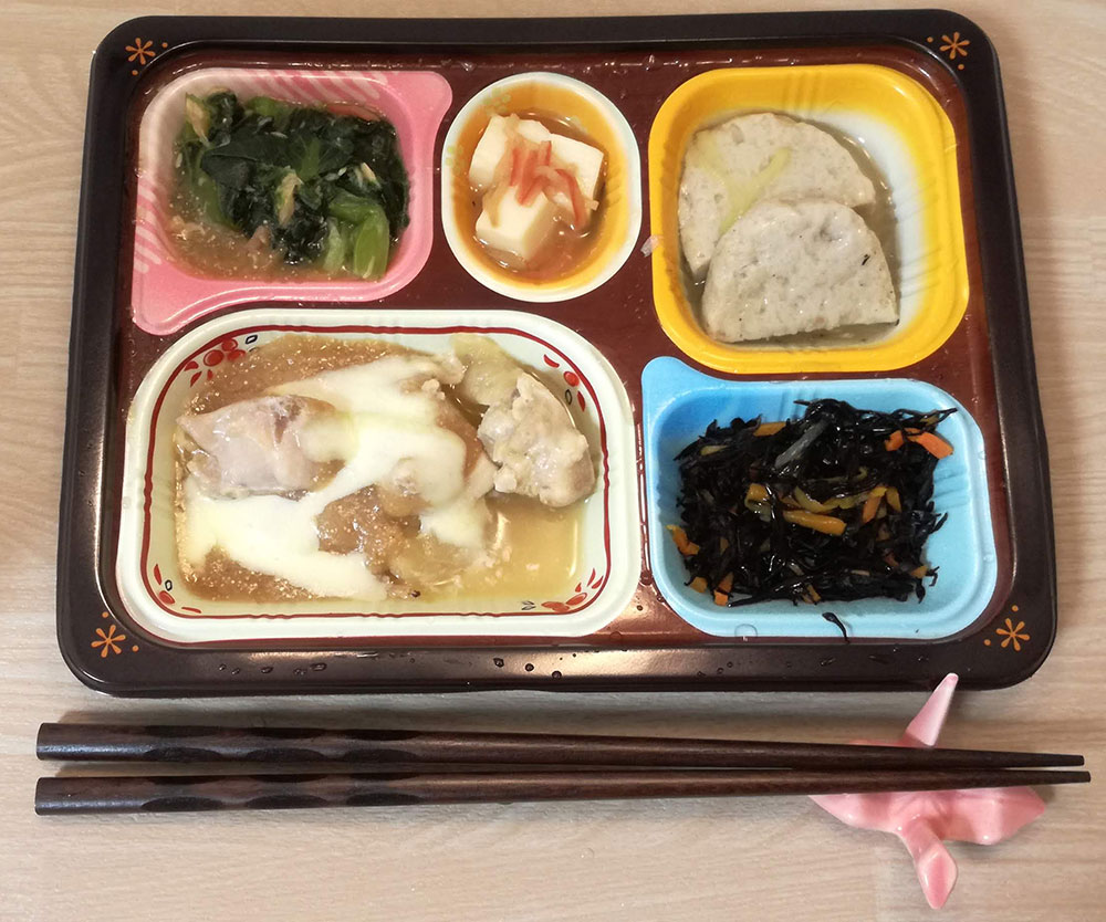 食宅便の蒸し鶏の明太チーズ