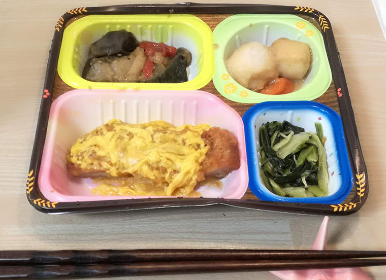 スギサポデリiのとんかつの玉子弁当