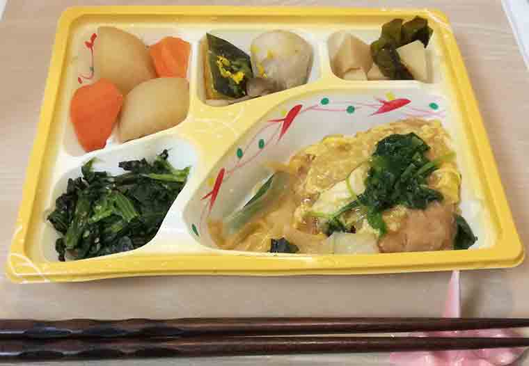 ニチレイフーズdirectのカツの卵とじ風弁当